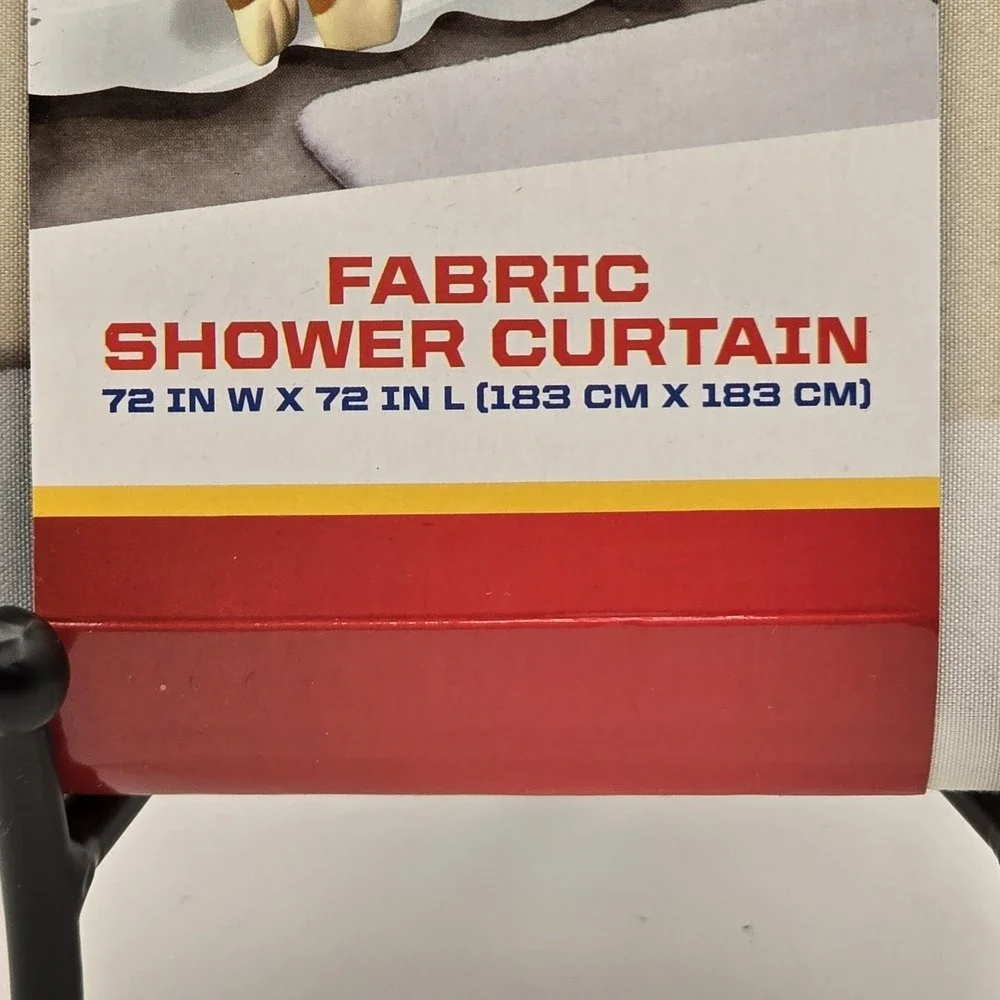 Nickelodeon Paw Patrol Fabric Shower Curtain 72x72 Kids Bathroom Multicolor